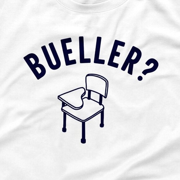 Bueller Day Off Retro 80s Movie Classic Comedy Ferris Bueller Fan Graphic Tee - Picture 2 of 5